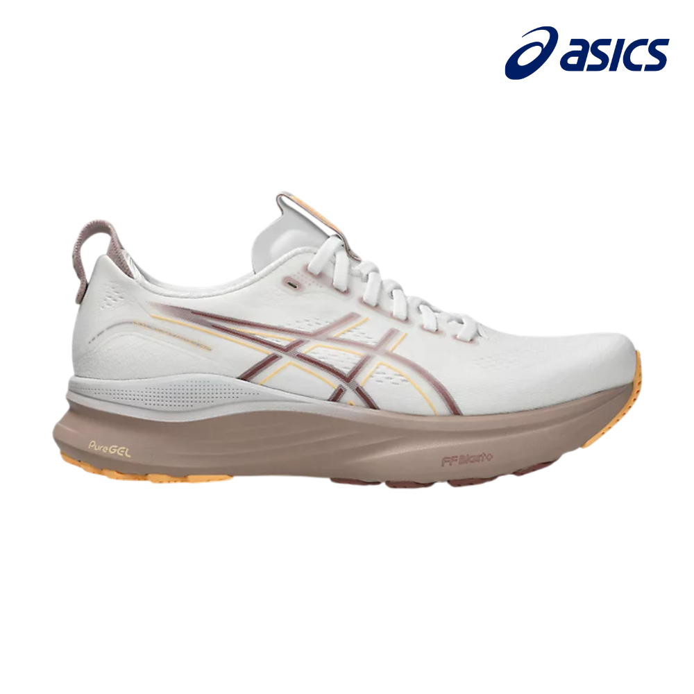 ASICS Women Gel-Kayano 32 Wide - White / Orange Glow