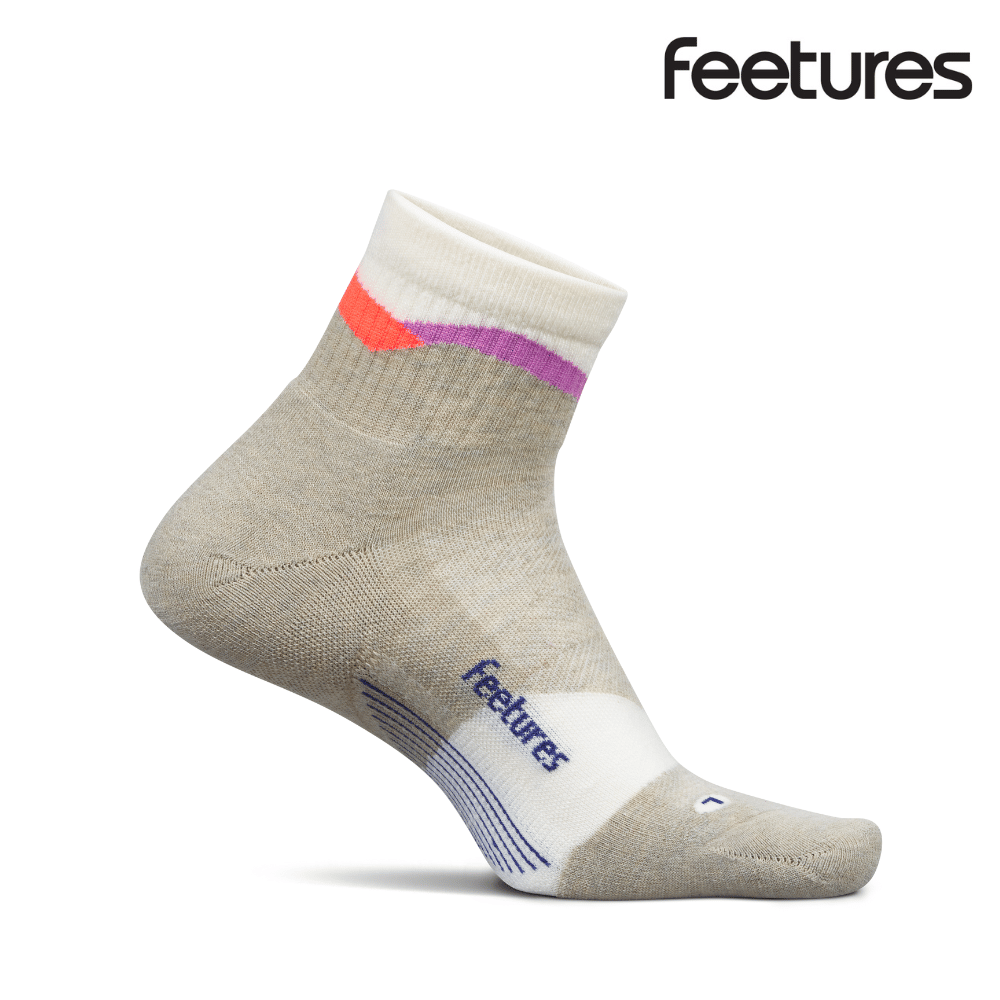 Feetures Trail Max Cushion Quarter Mountain - High Cream
