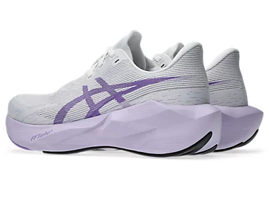 ASICS Women Novablast 6 Wide - White / Murasaki