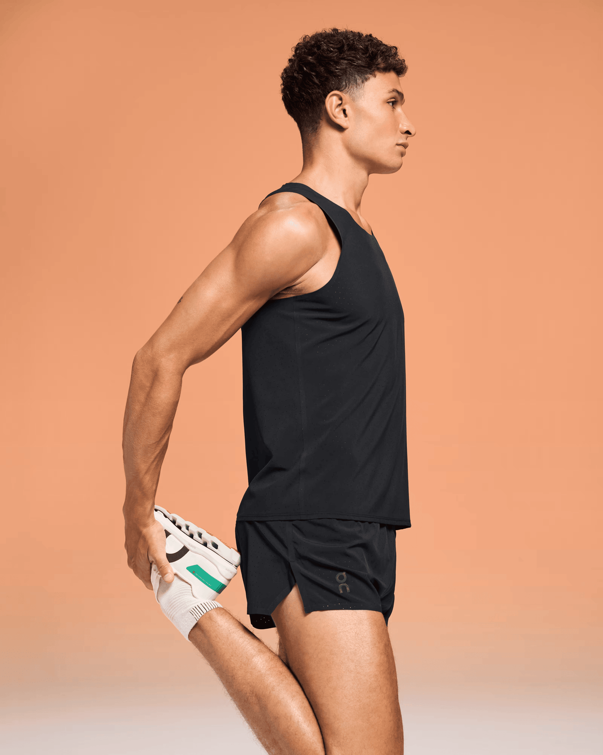 On Men Race Shorts - Black