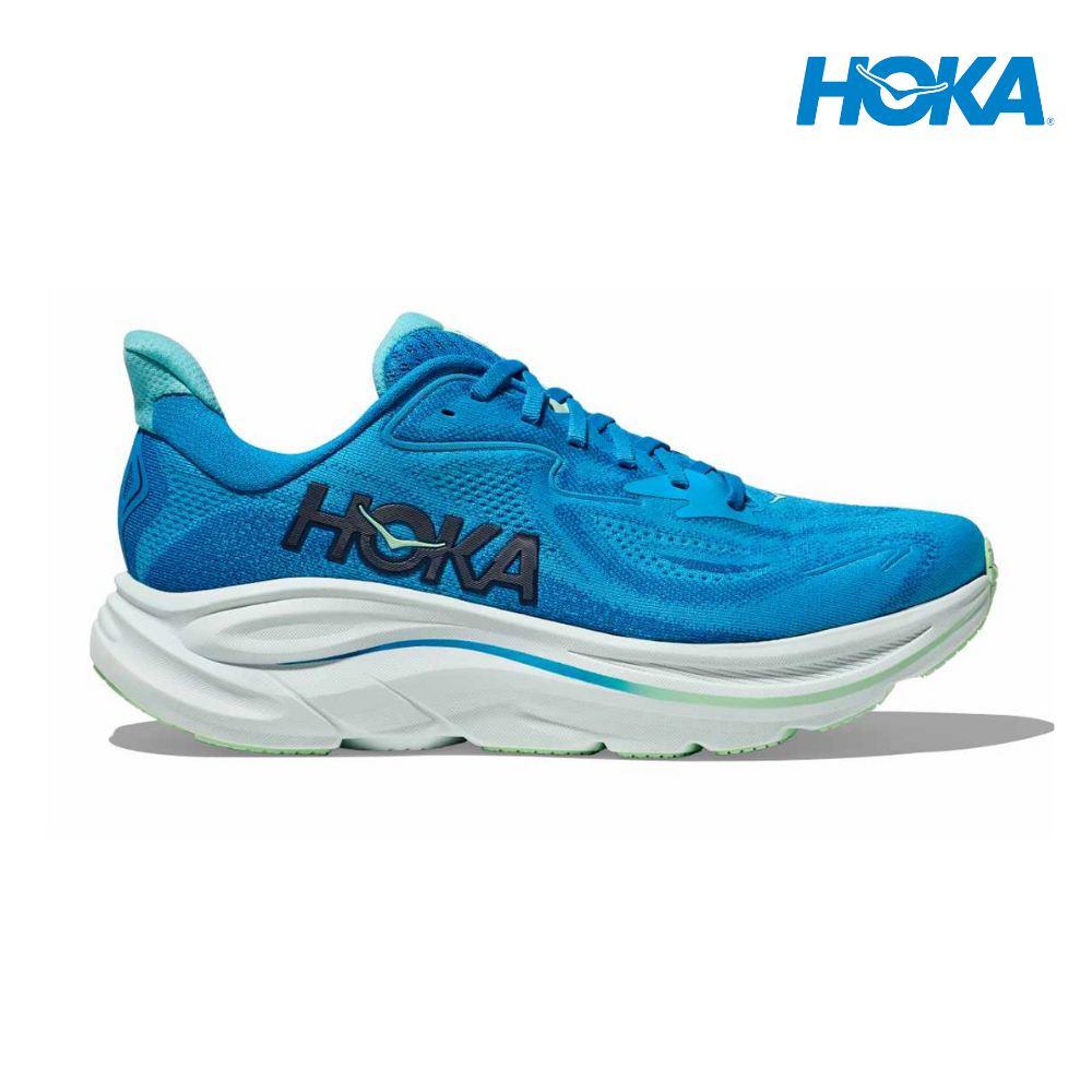 HOKA Men Clifton 10 Wide - Hoka Blue / Skyward Blue