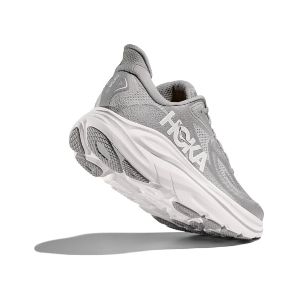 HOKA Men Clifton 10 Wide - Stellar Grey / Stardust