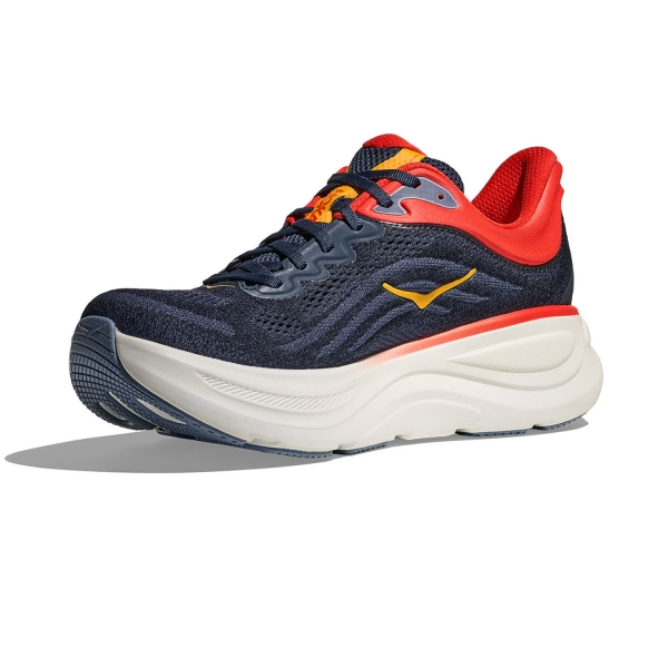 HOKA Men Bondi 9 Wide - Varsity Navy / Nautical Blue