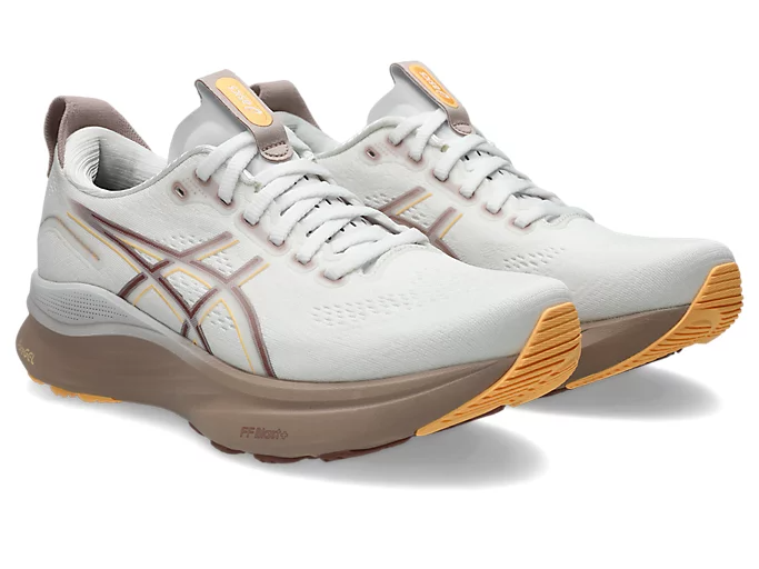 ASICS Women Gel-Kayano 32 Wide - White / Orange Glow