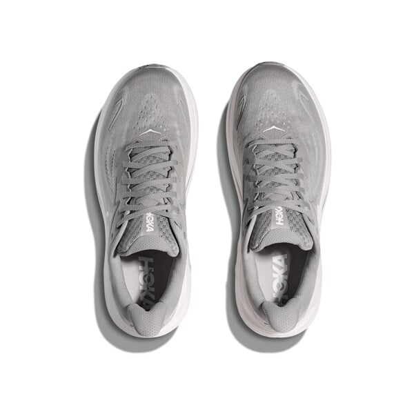 HOKA Men Clifton 10 Wide - Stellar Grey / Stardust