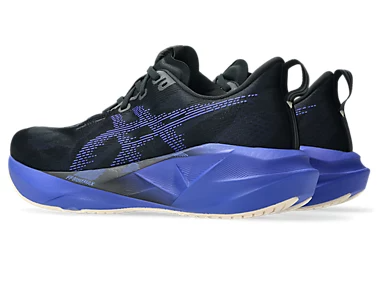 ASICS Men Novablast 5 Wide - Black / Cobalt Burst