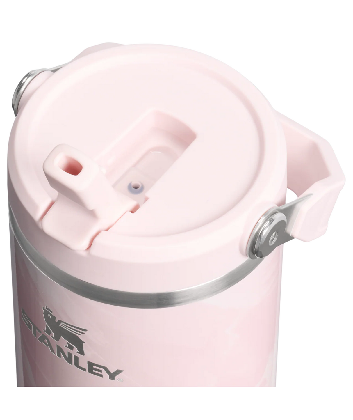 Stanley Iceflow Flip Straw 2.0 Tumbler 30Oz - Pink Amethyst Calacatta