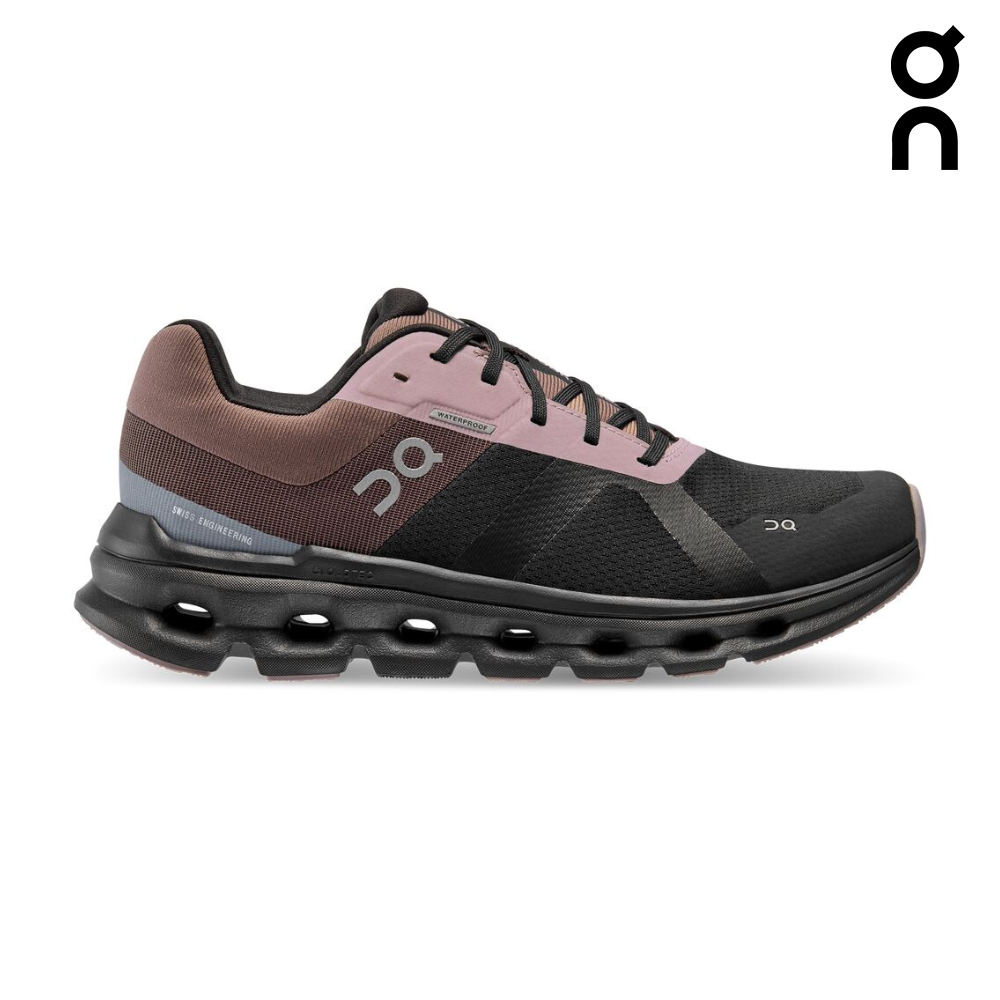 On Running Women Cloudrunner Waterproof - Black / Grape