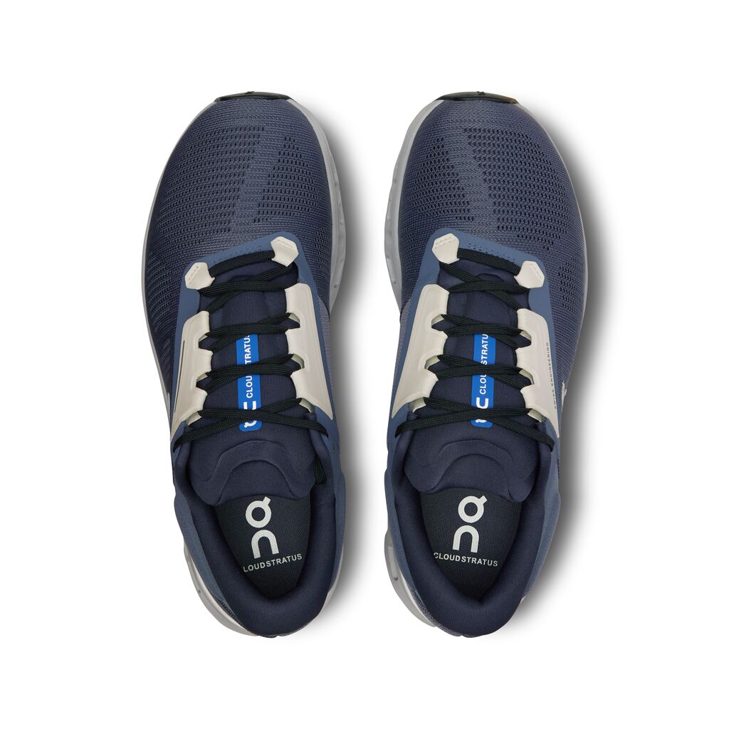 On Men Cloudstratus 3 - Metal / Glacier