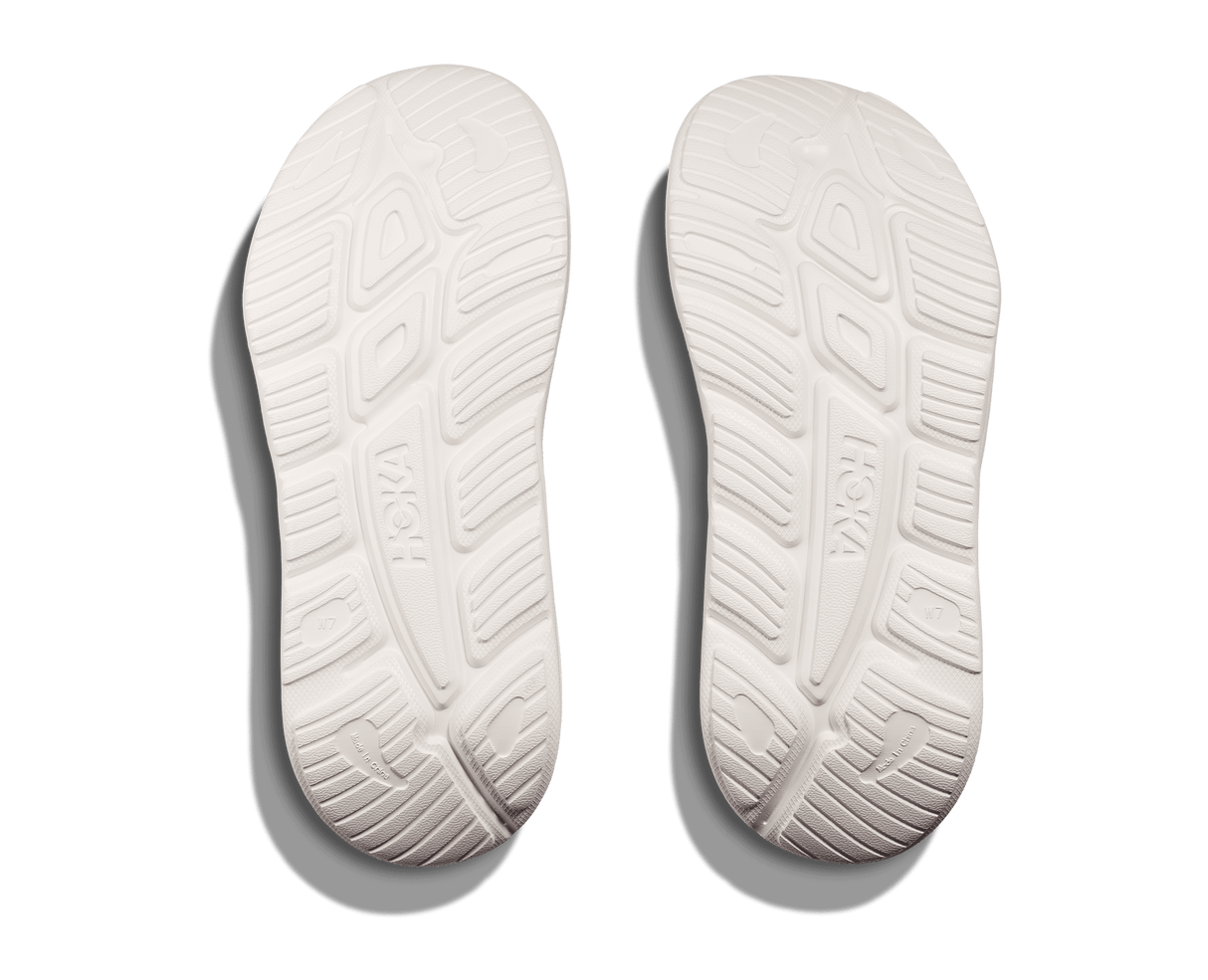 HOKA Unisex Ora Athletic Slide - White / Black