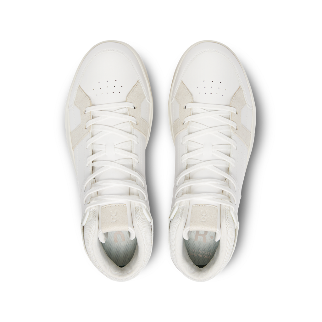 On Women The Roger Clubhouse - White / Sand