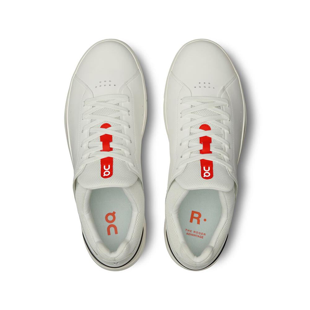 On Men The Roger Advantage - White / Spice