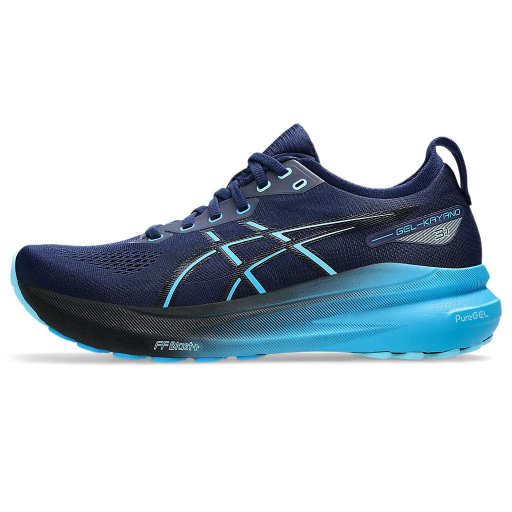 ASICS Men Gel-Kayano 31 Wide - Blue Expanse / Digital Aqua