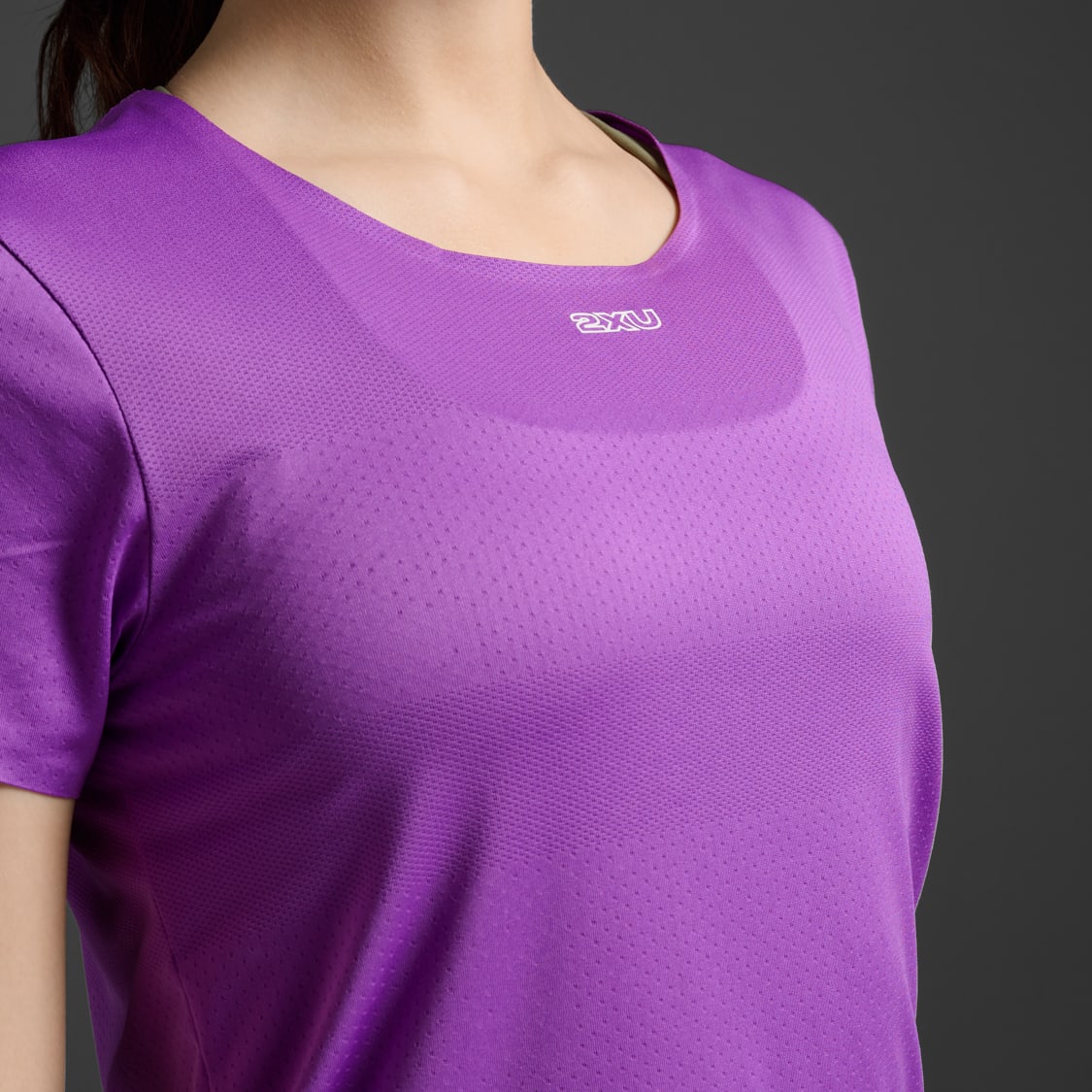 2XU Women Light Speed Tech Tee - Thistle / White Reflective