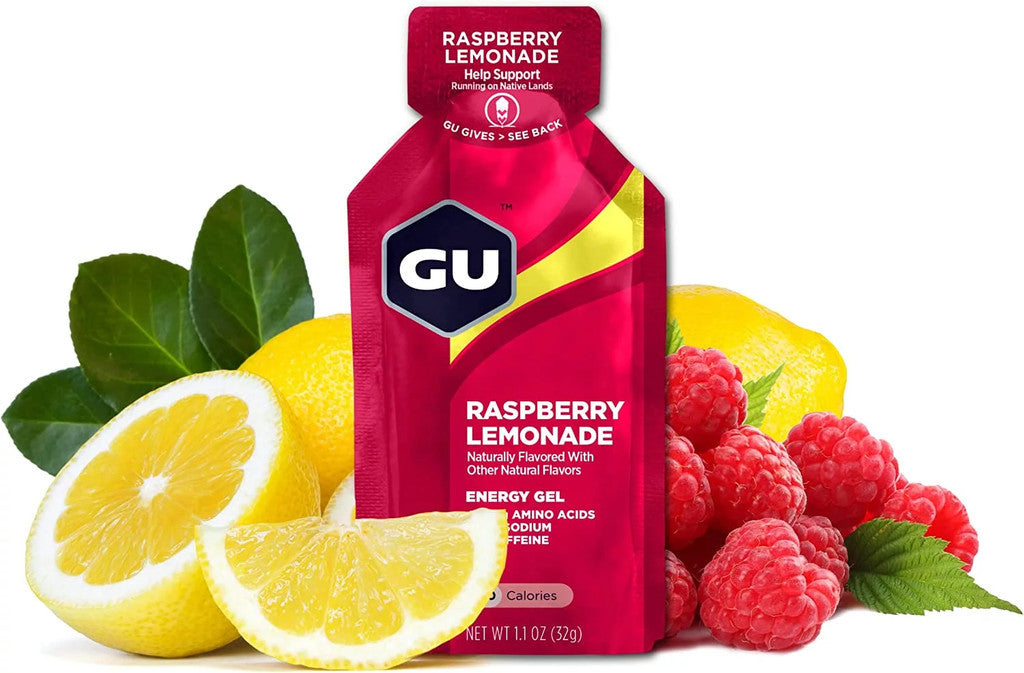 (6 Packs) GU Energy Gel - Raspberry Lemonade - Expiry Date: Feb 2026