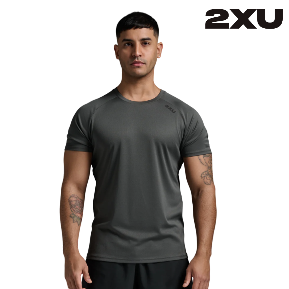 2XU Men Aero Tee - Jupiter / Black Reflective