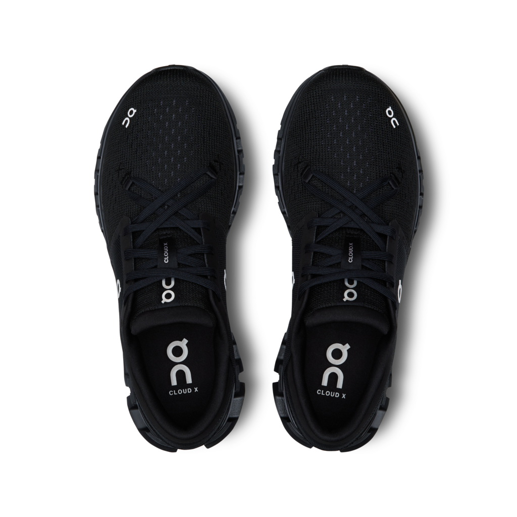 On Running Women Cloud X 4 - Black / Eclipse