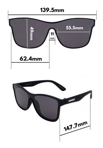 Sunday Shades Flare Series Sunglasses