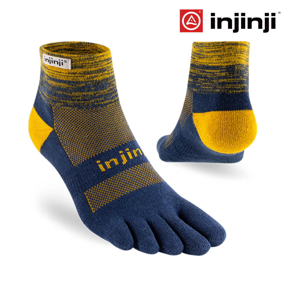 Injinji Trail Midweight Mini-Crew Coolmax - Moonlit