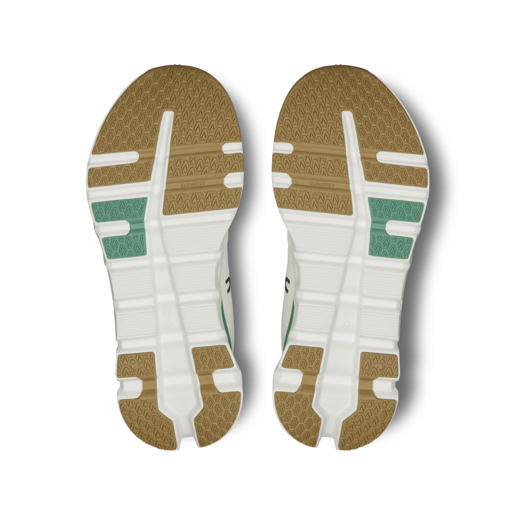 ON Women Cloudrunner 2 Wide - Undyed Green