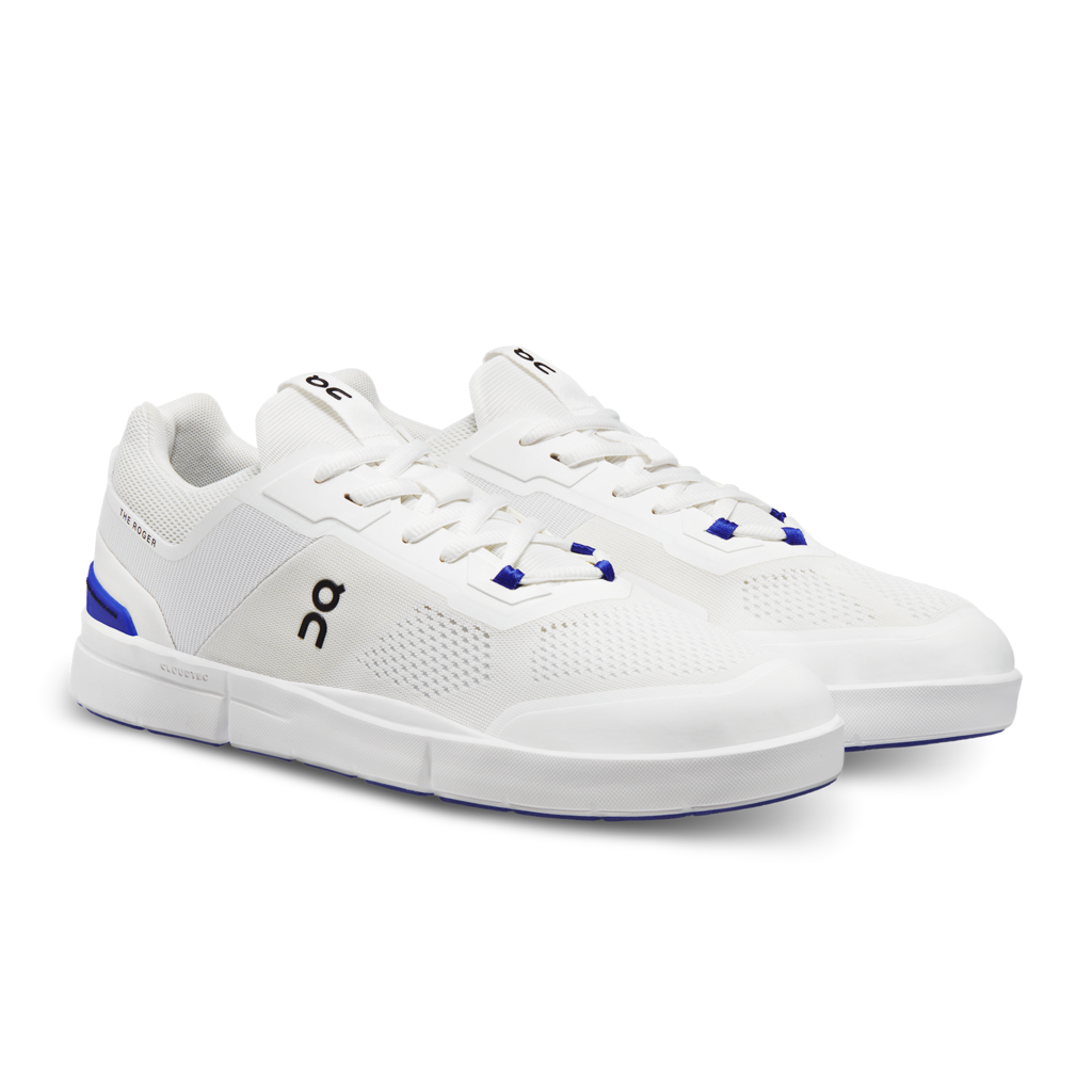 On Women The Roger Spin Sneakers - White / Indigo