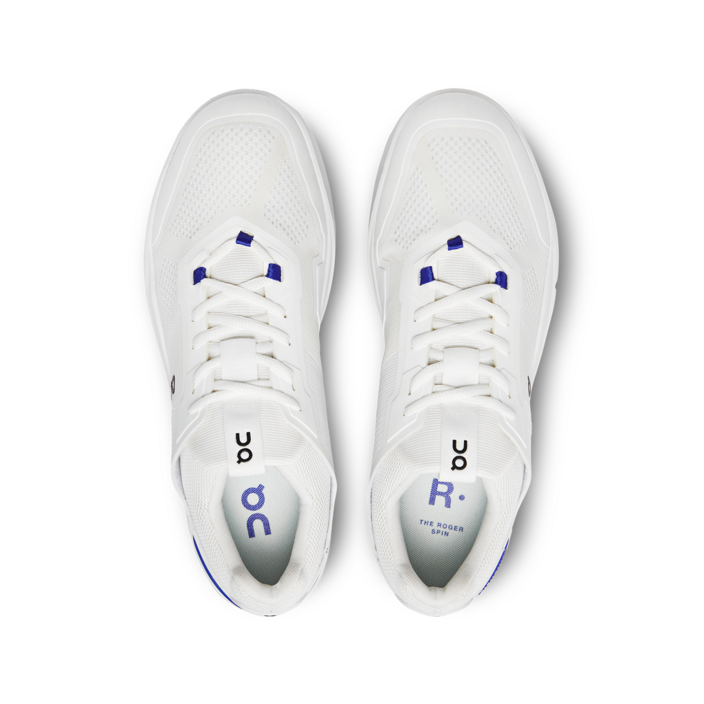 On Women The Roger Spin Sneakers - White / Indigo