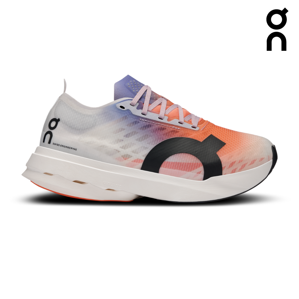 On Running Women Cloudboom Strike - White / Flame