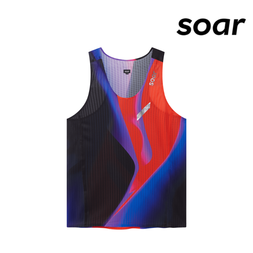 Soar Men Race Vest - Winter Flame