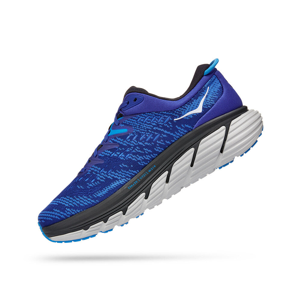 Hoka Men Gaviota 4 Wide Running Shoes - Bluing / Blue Graphite