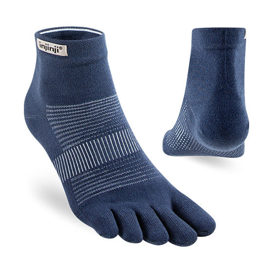Injinji Run Original Weight Mini-Crew Coolmax - Navy