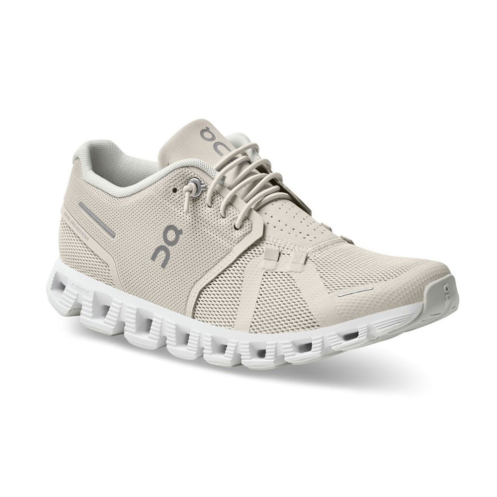 On Women Cloud 5 All day wear Shoes - Pearl / White