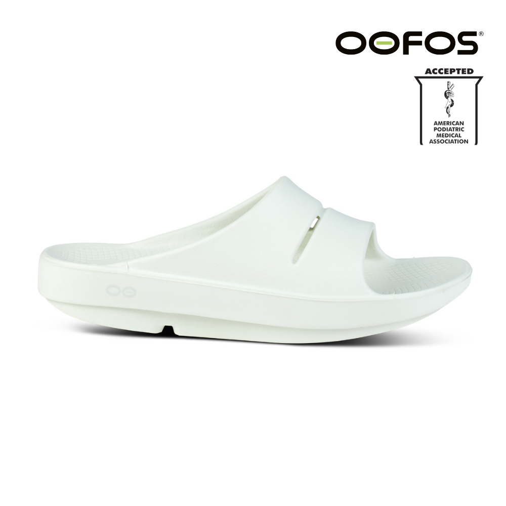 OOFOS Unisex Ooahh Slide Sandal - Cosmic Gray