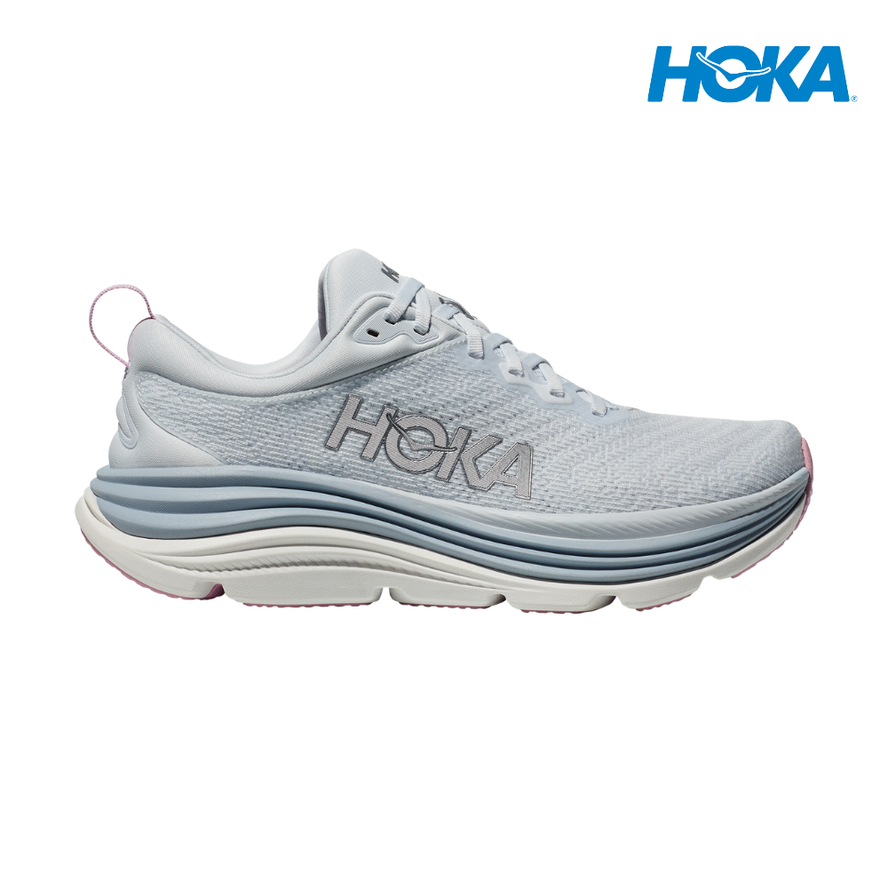 HOKA Women Gaviota 5 Wide - Sea Ice / Pink Twilight