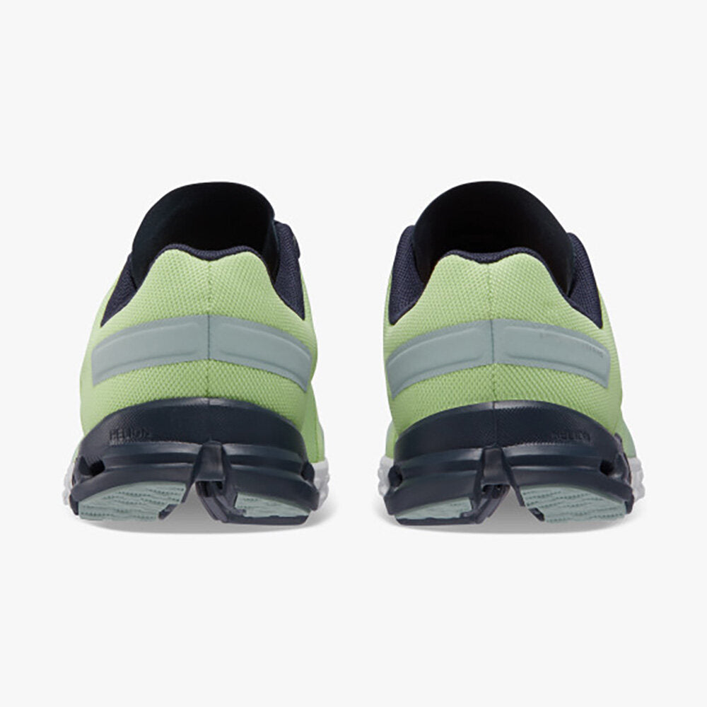 ON Women Cloudflow Running Shoes - Meadow / White