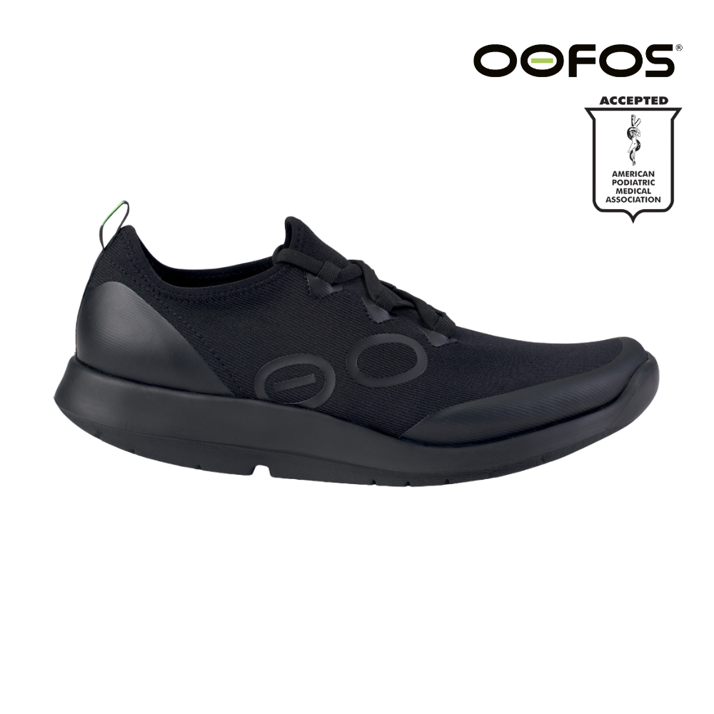 OOFOS Men Oomg Sport LS Low Shoes - Black / Black