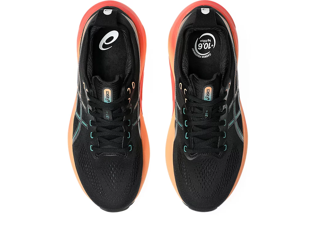 ASICS Men Gel-Kayano 31 Wide - Black / Rainy Lake