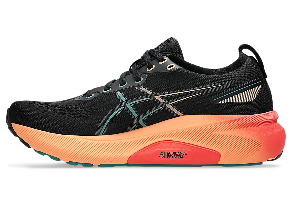 ASICS Men Gel-Kayano 31 Wide - Black / Rainy Lake