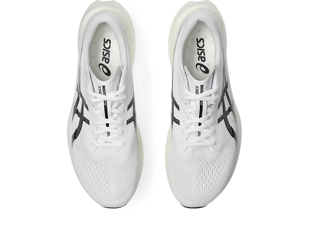 ASICS Men Magic Speed 4 Wide - White / Black