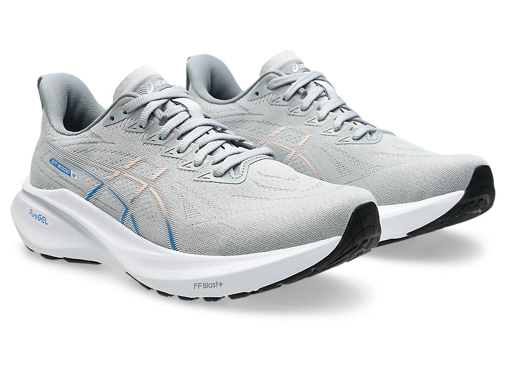ASICS Women GT-2000 13 D - Piedmont Grey / White