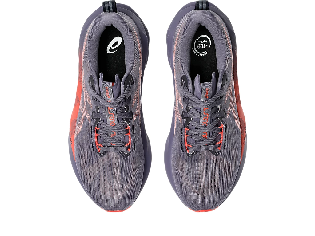 ASICS Women Novablast 5 - Greyish Purple / Coral Reef