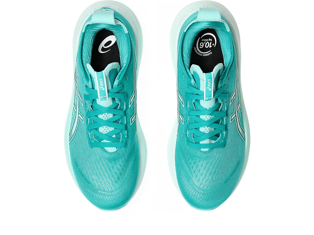 ASICS Women Gel-Nimbus 27 - Wave Teal / Illuminate Mint