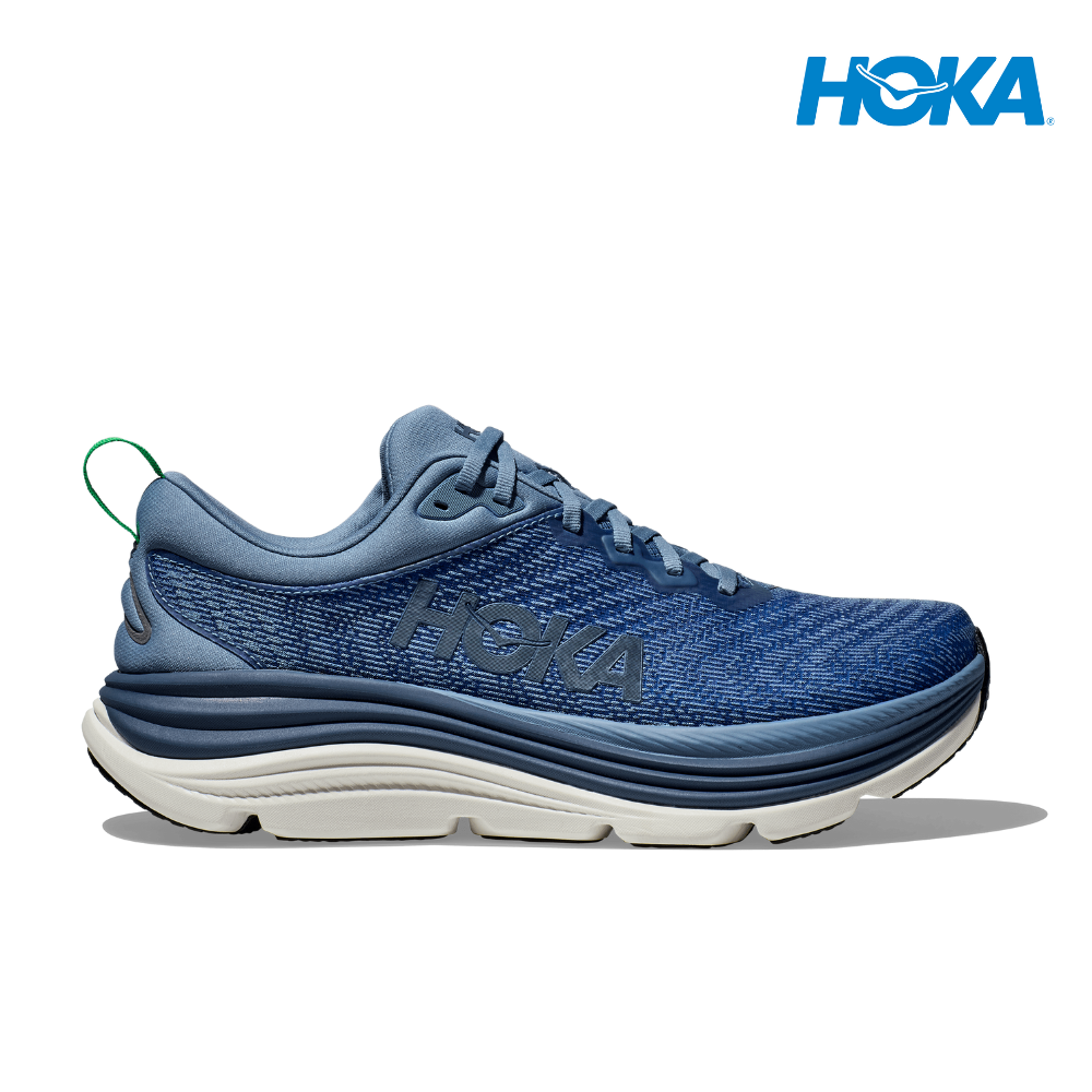 HOKA Men Gaviota 5 Wide - Downpour / Thunder Cloud