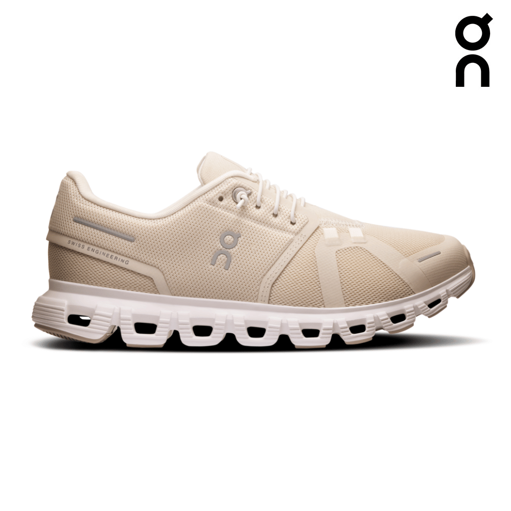 On Running Women Cloud 6 - Pearl / White