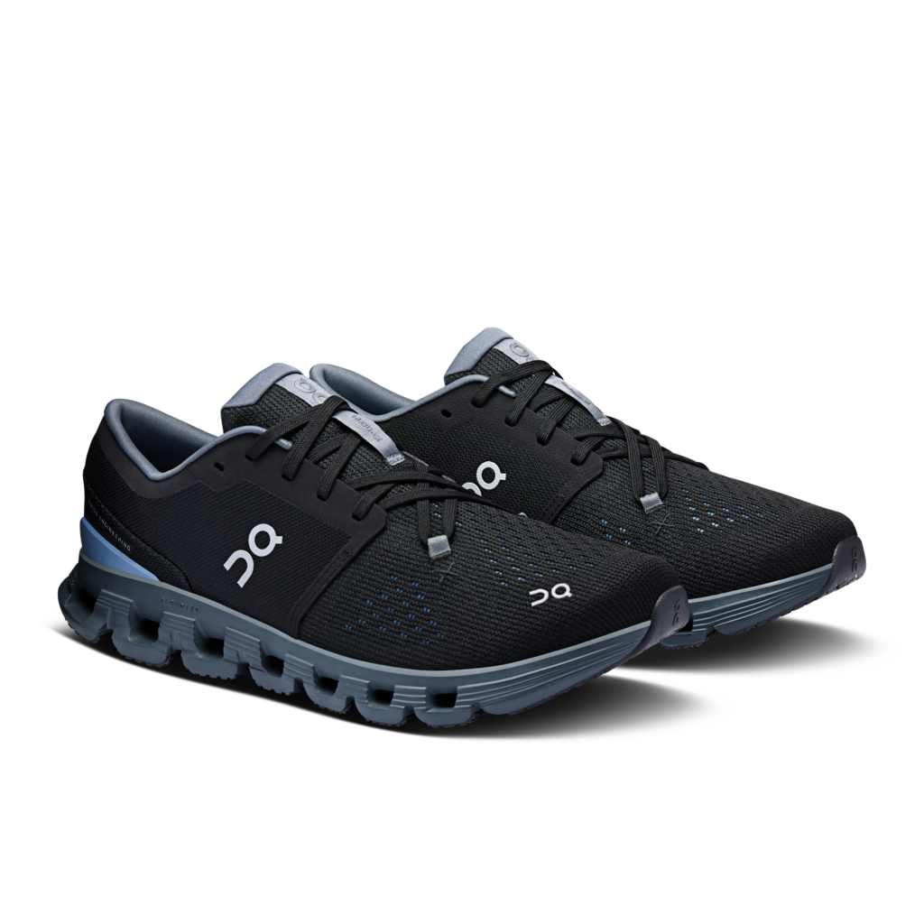 On Running Men Cloud X 4 - Black / Chambray