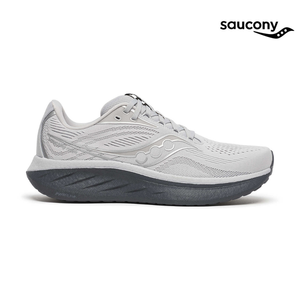 Saucony Men Ride 18 Wide Cloud Shadow – Running Lab Malaysia