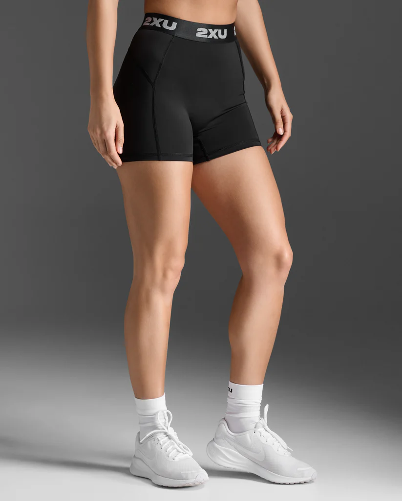 2XU Women Everyday Compression 3" Short Black / Black