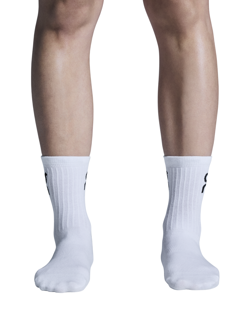 On Unisex Logo Sock High 3-Pack - White