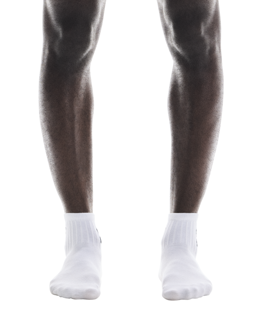 On Unisex Logo Sock Mid 3-Pack - White
