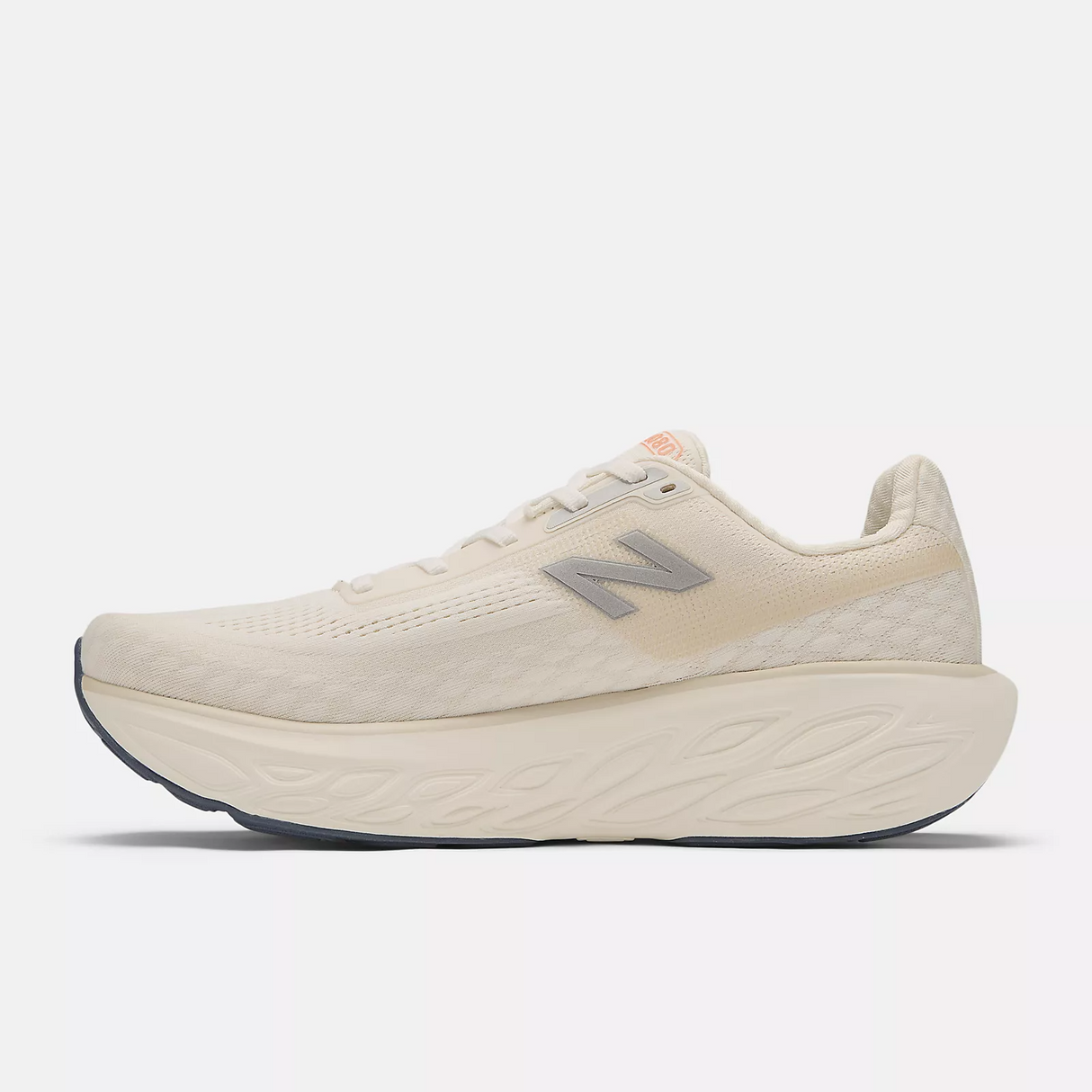 New Balance Men Fresh Foam X 1080 V14 Wide - Sea Salt / Vintage Indigo