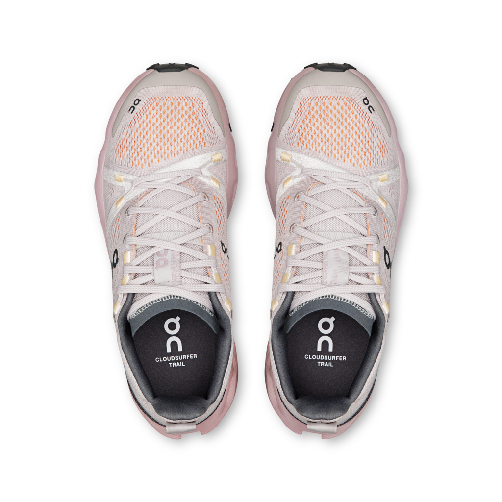 On Running Women Cloudsurfer Trail - Silver / Mauve